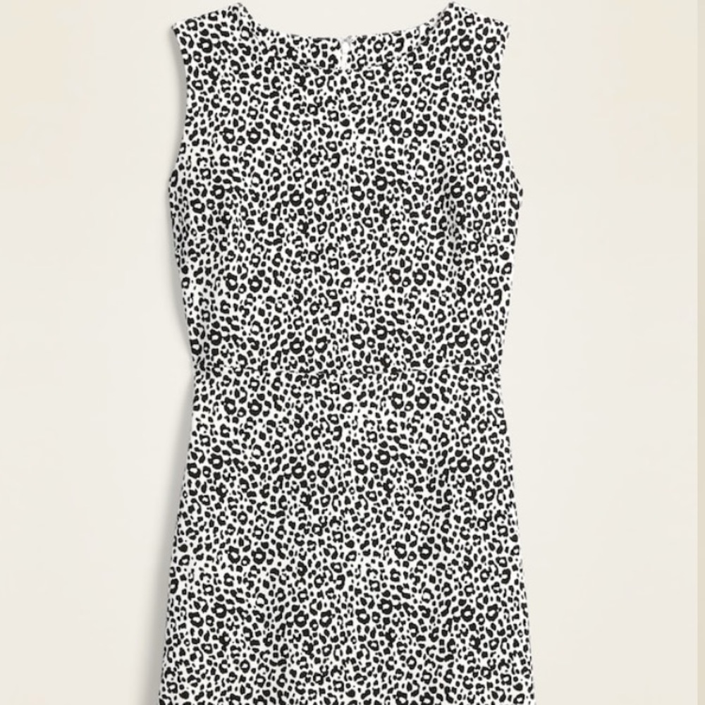 Sleeveless Ponte Knit Sheath Dress